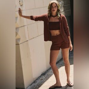 Free People Free Est Laguna Love Sweater Set Size Small